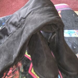 Black Knee-High Boots.over Thr Knee